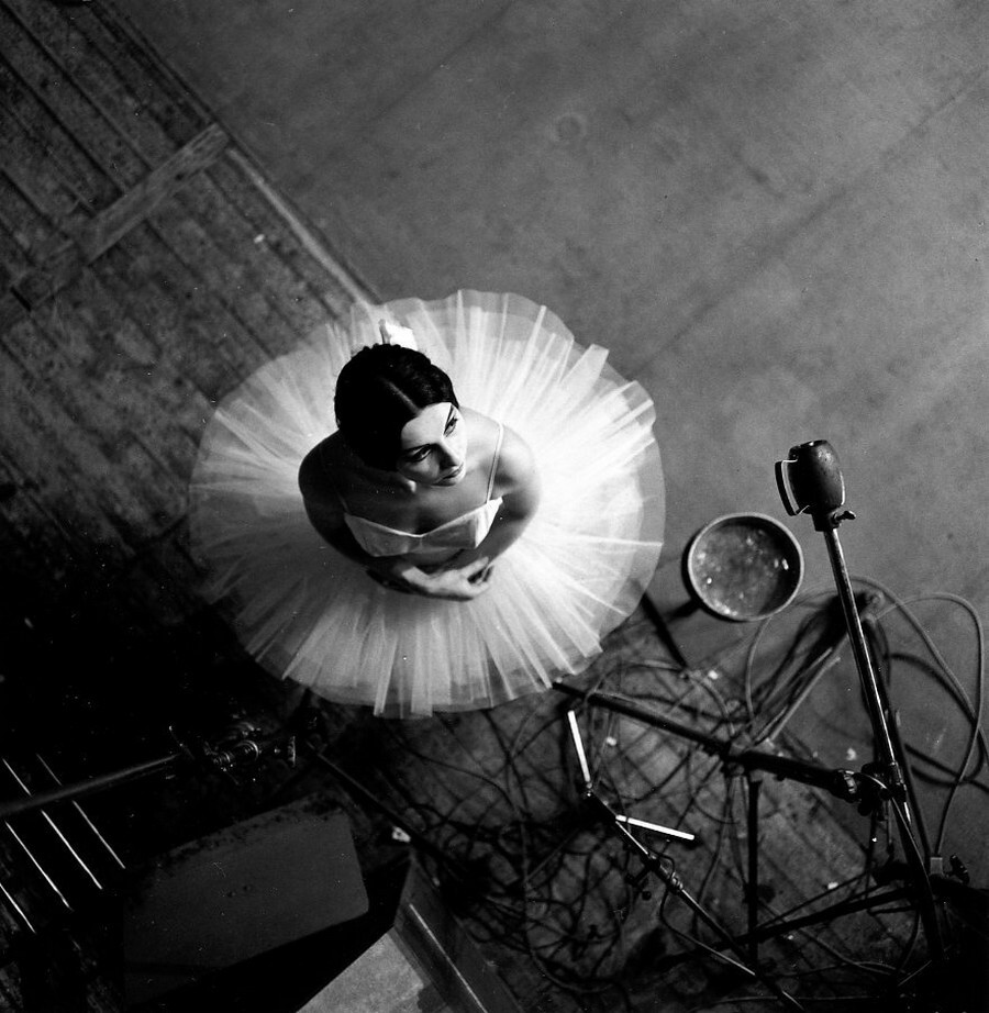 Балерина Катрин Верней,1963. Фотограф Робер Дуано