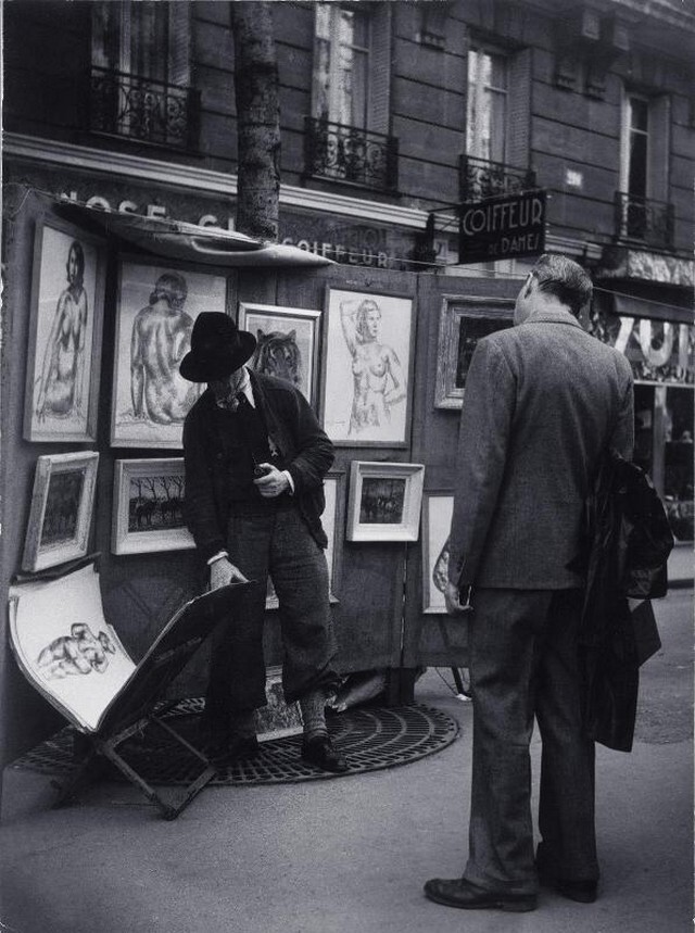 Монпарнас, 1939. Фотограф Эмиль Савитри