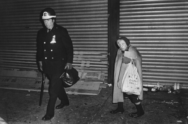 «Уличные копы», Нью-Йорк, 1978-1981. Фотограф Джилл Фридман