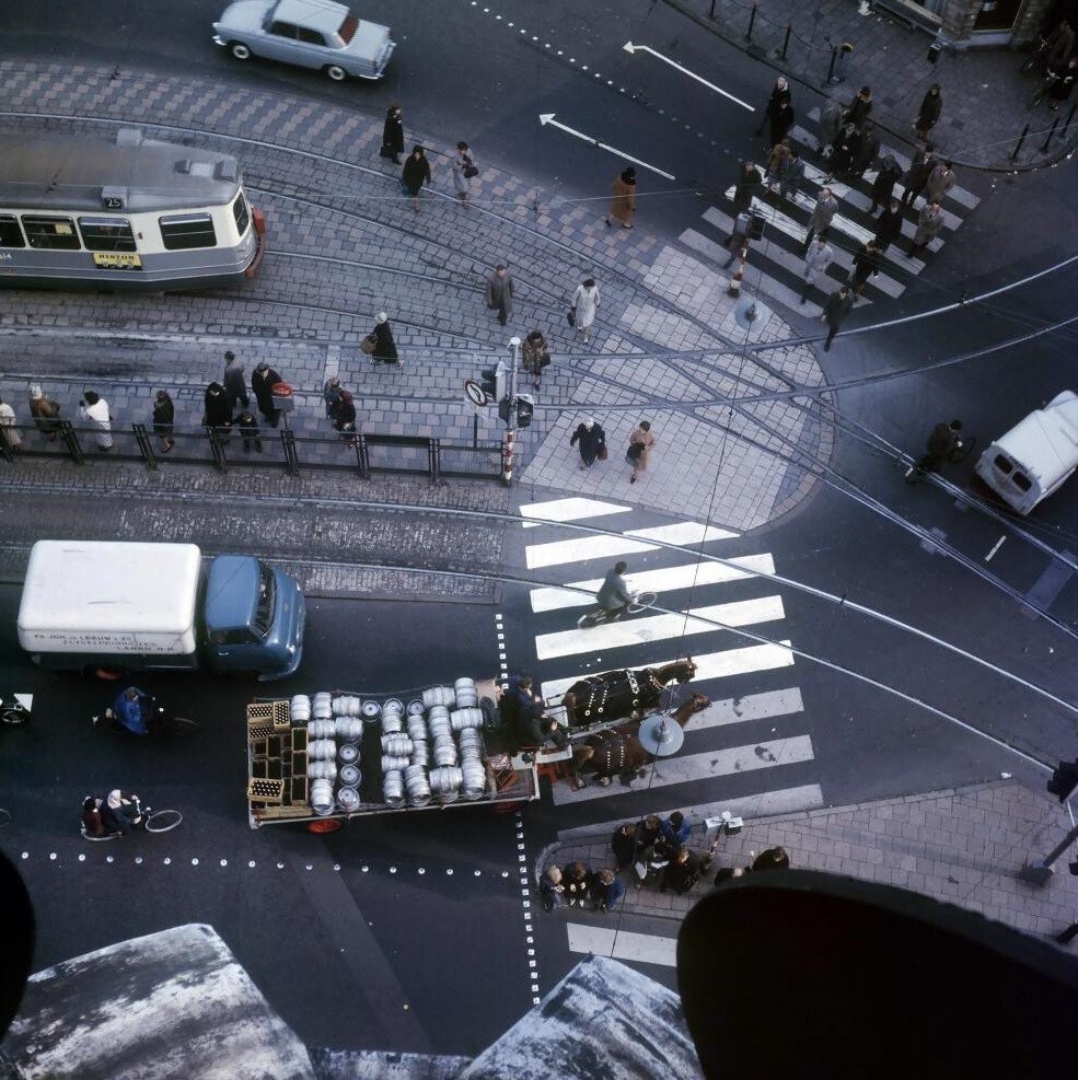 Амстердам, 1960 год. Фотограф Виктор Мееуссен