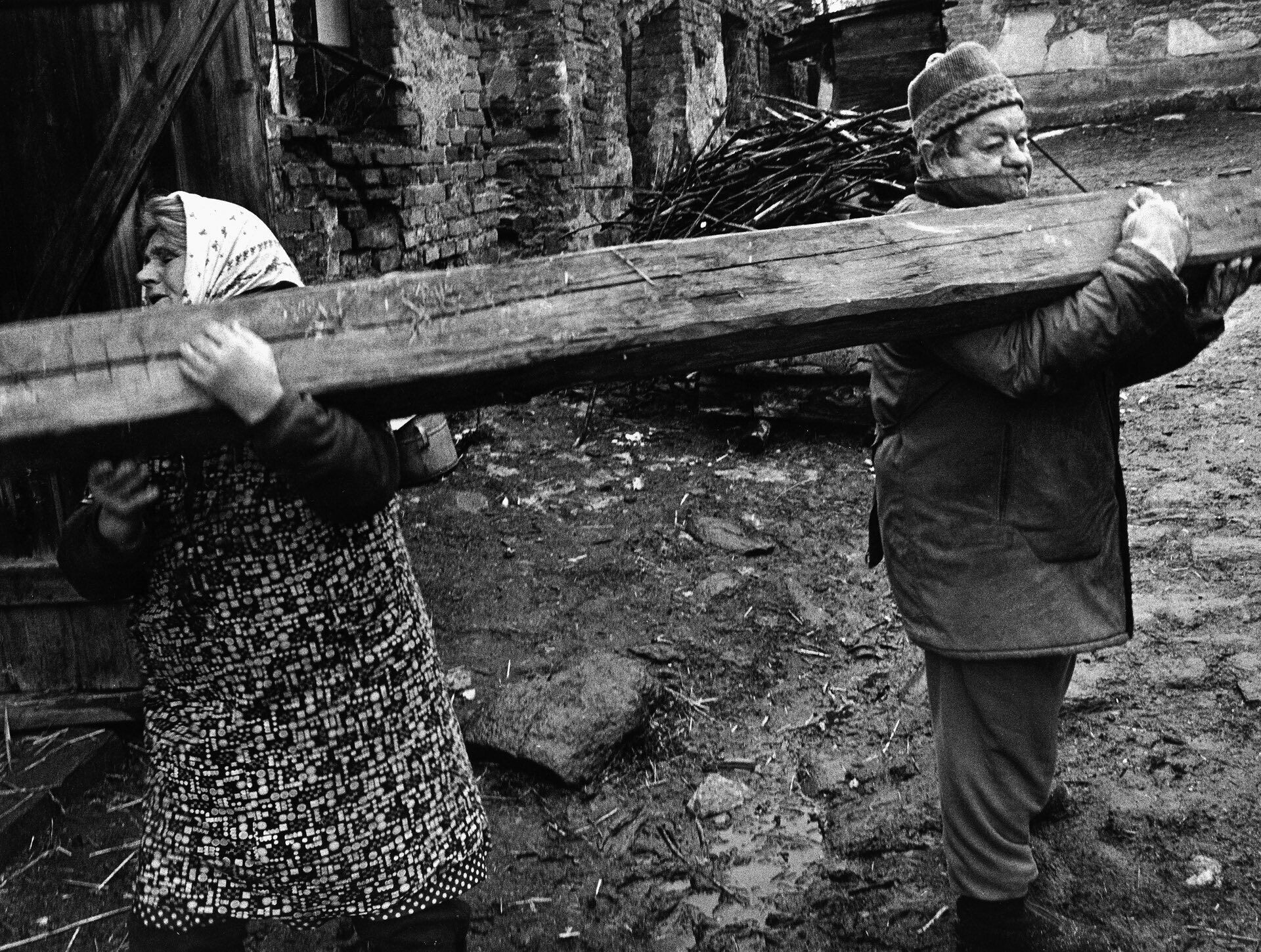 Единомышленники. Оломоуцкий край, Чехия, 1993. Фотограф Йиндржих Штрейт