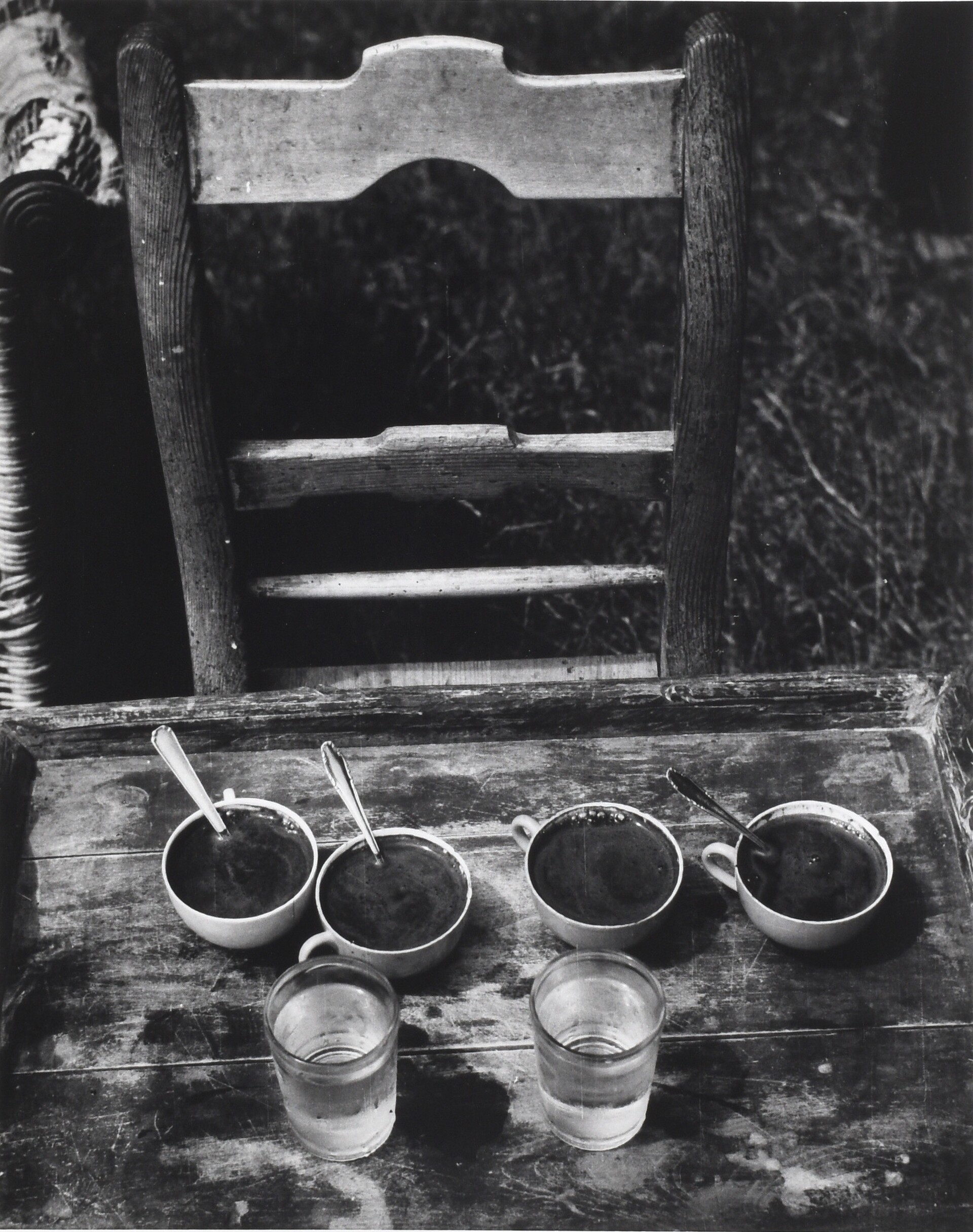 Кофе, 1955. Фотограф Ева Фука