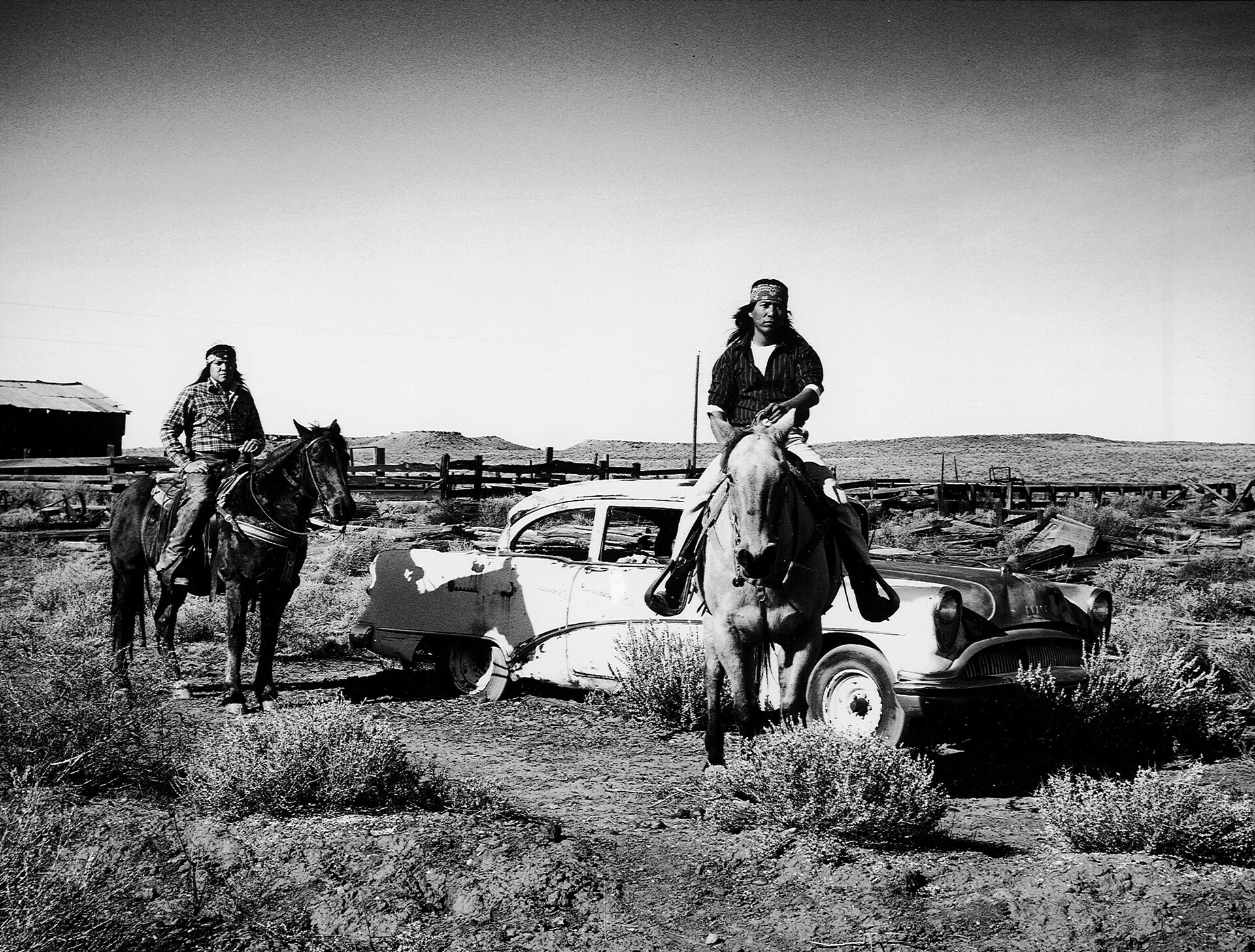 Навахо, Аризона, 1992. Фотограф Ришар Ожар