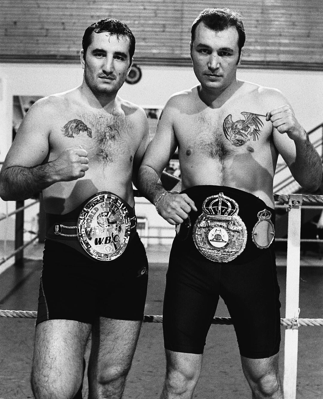 Братья Тьоззо – чемпионы мира по боксу. Фотограф Ришар Ожар