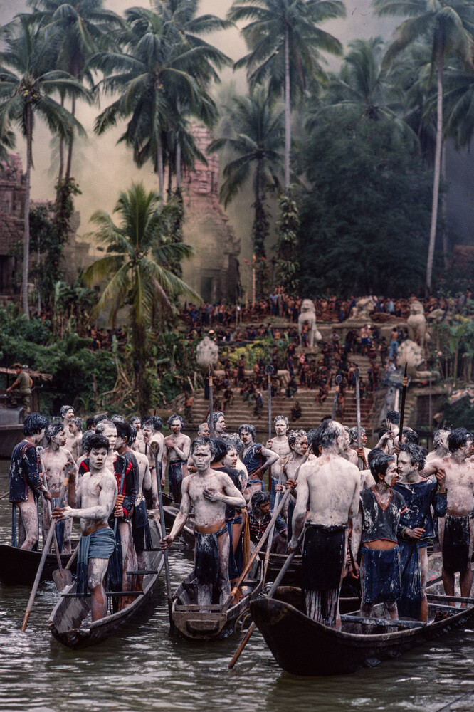 Съёмки фильма Апокалипсис сегодня, Филиппины, 1976 год. Фотограф Час Герретсен