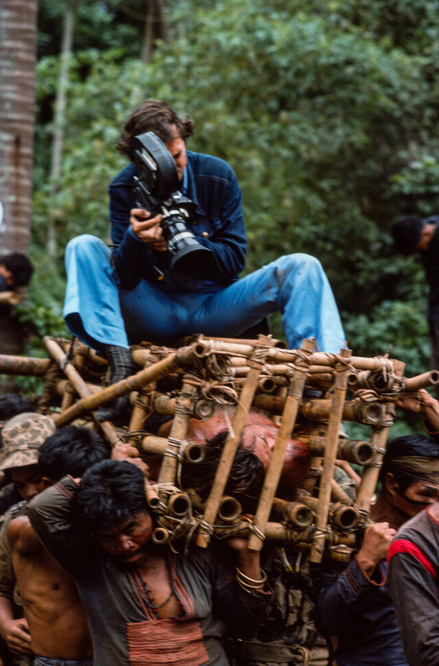 Съёмки фильма «Апокалипсис сегодня», Филиппины, 1976 год. Фотограф Час Герретсен