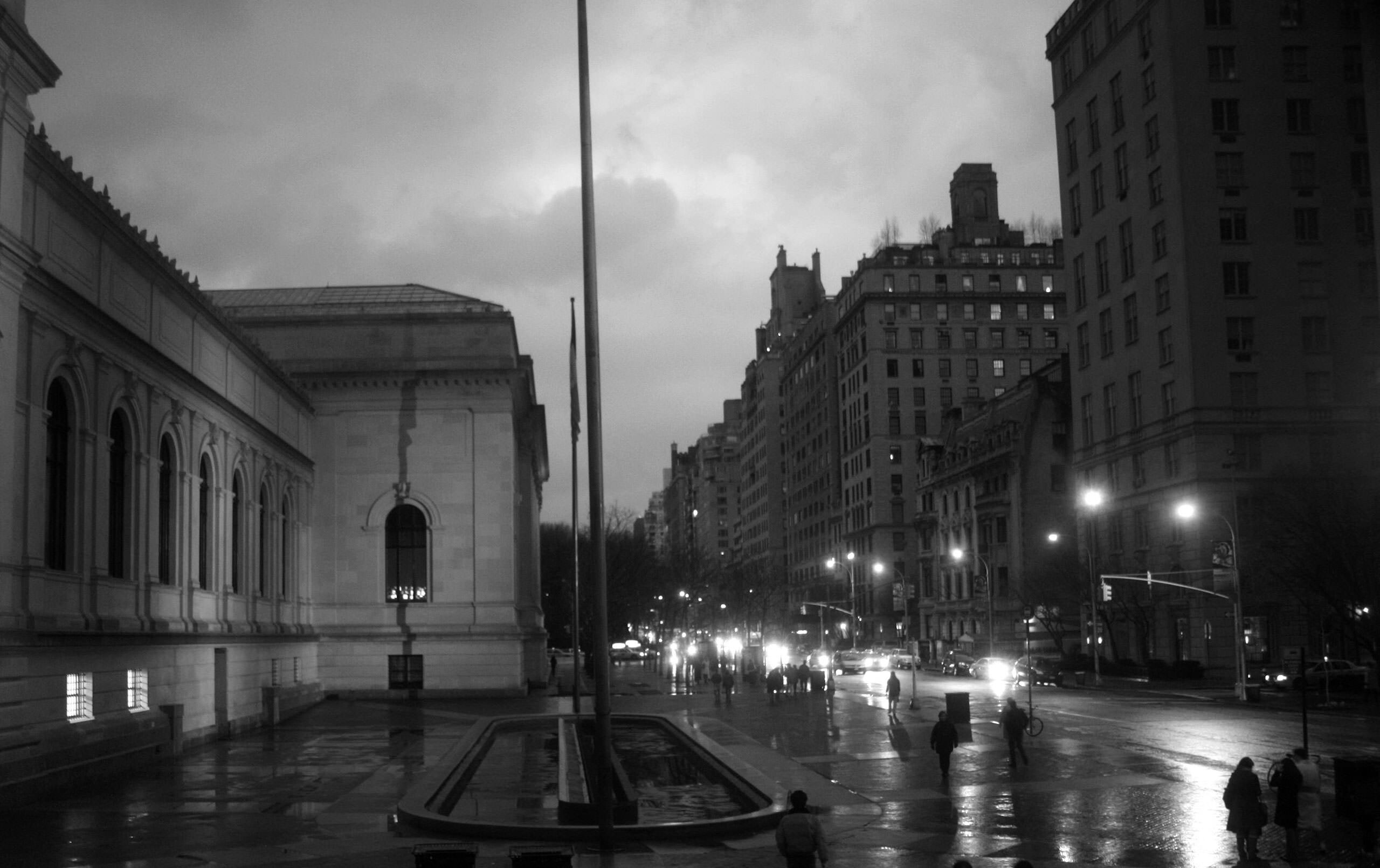 Вечер в Нью-Йорке. Фотограф Роберт Фарбер