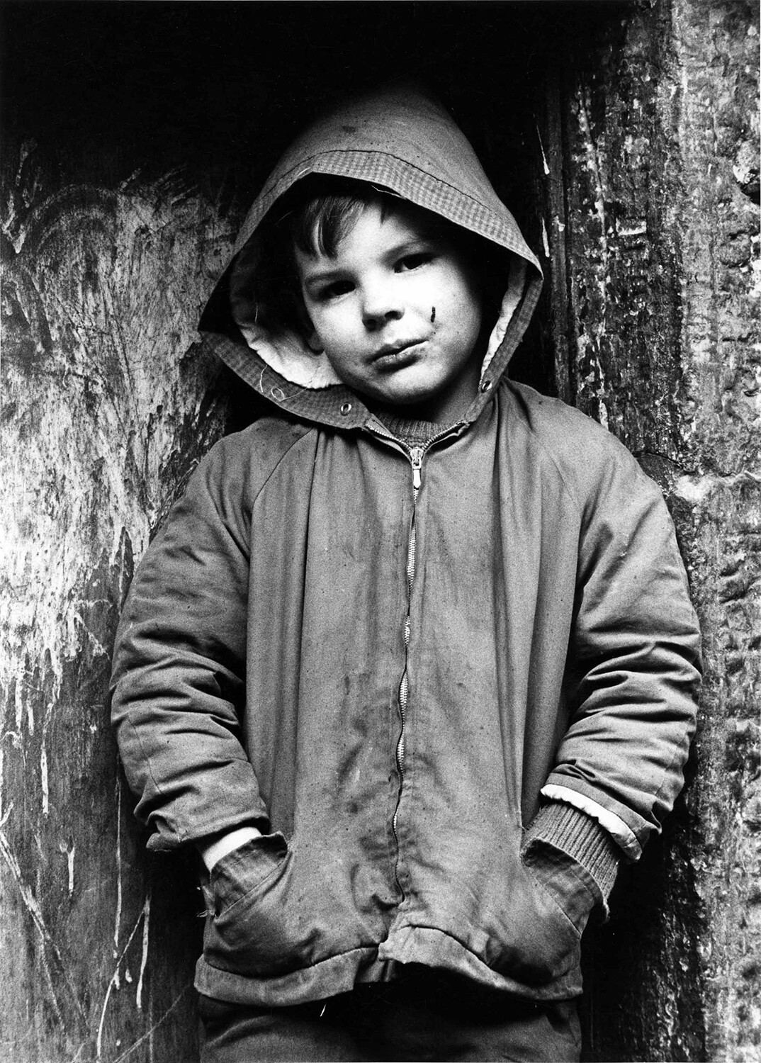 Детский портрет, Эдинбург, 1966. Фотограф Роберт Бломфилд