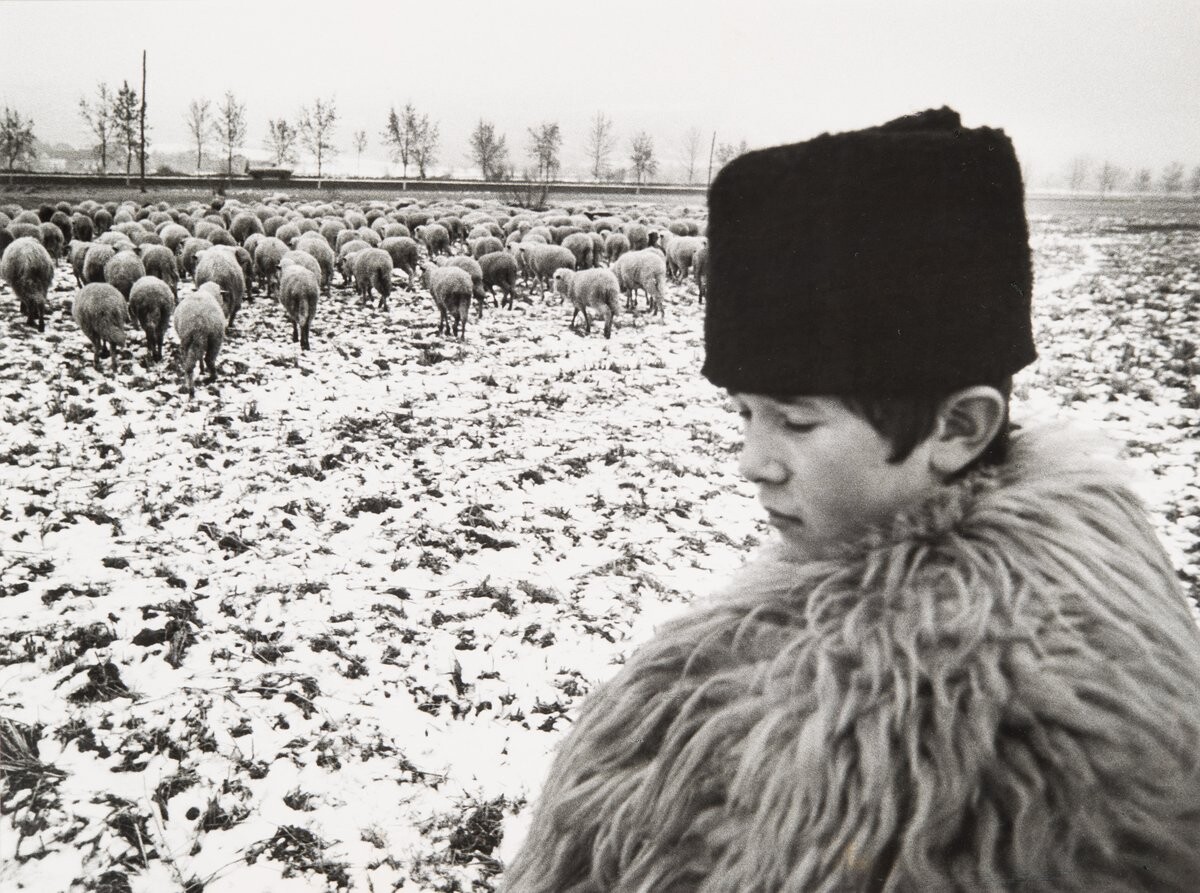 Юный пастух, 1975.  Фотограф Петер Корниш