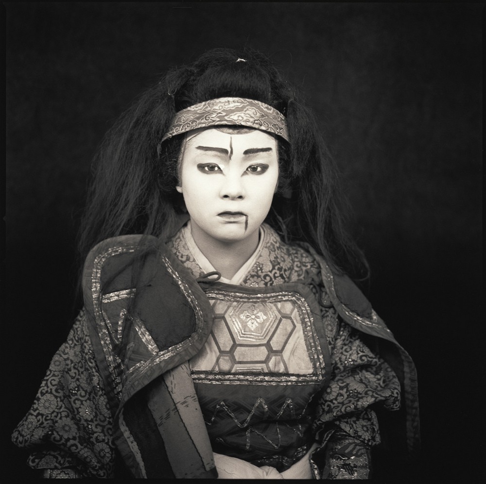 Актёры кабуки. Эри Танака. Хироси Ватанабэ