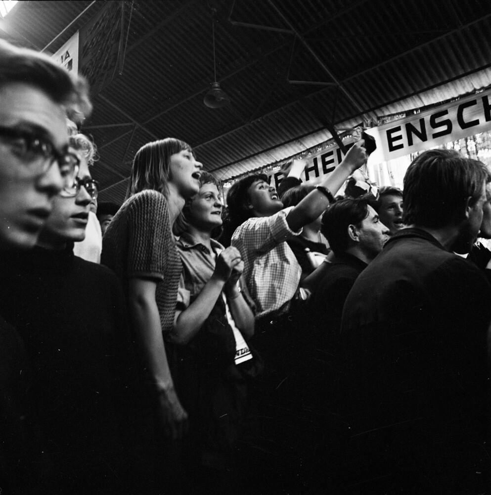 Выступление Битлз, Блоккер, 1964 год. Фотограф Кас Оортхейс