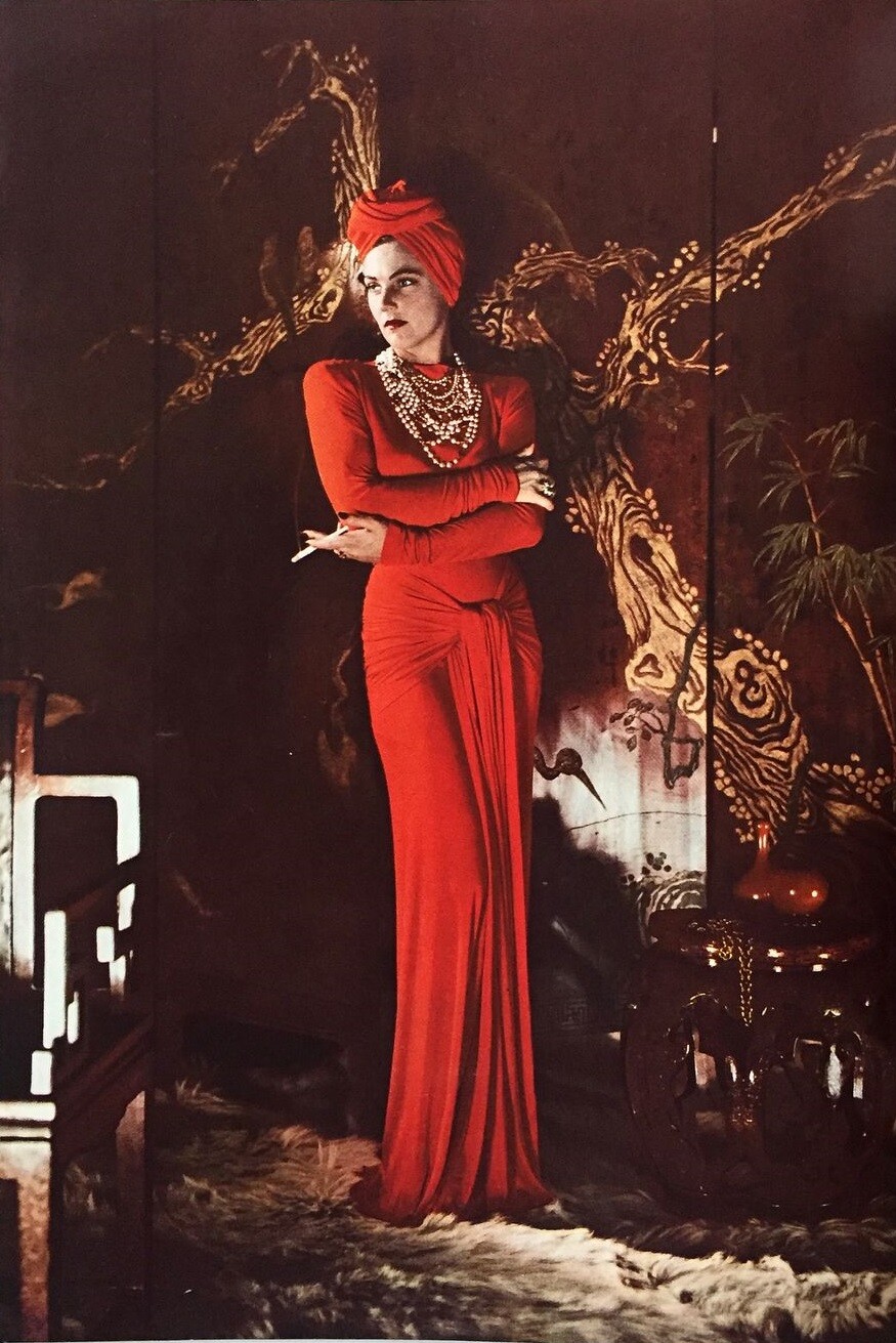 Для Harper’s Bazaar, 1940 год. Фотограф Георгий Гойнинген-Гюне