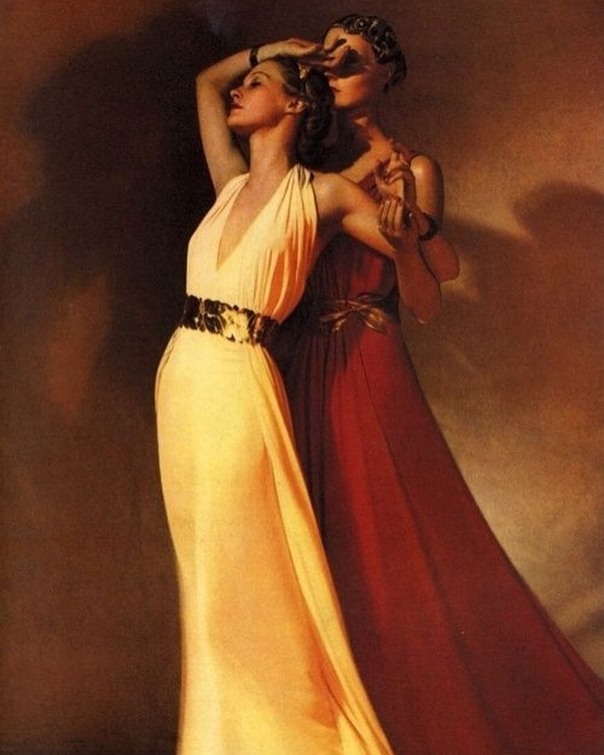 Для Harper’s Bazaar, 1938 год. Фотограф Георгий Гойнинген-Гюне