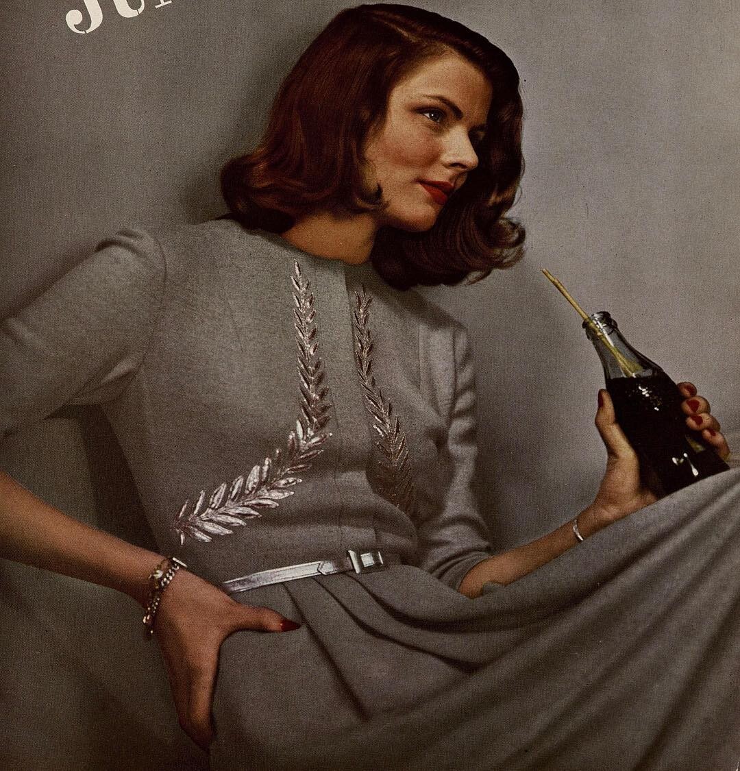 Для Harper’s Bazaar, 1944 год. Фотограф Георгий Гойнинген-Гюне