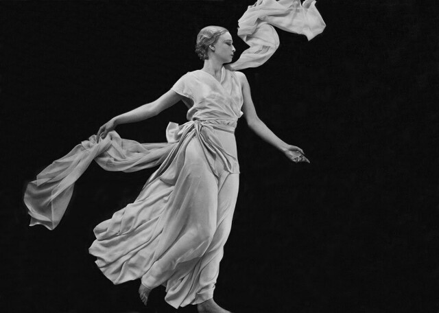 Мисс Соня, вечерняя пижама от Вионне, 1931 год. Фотограф Георгий Гойнинген-Гюне