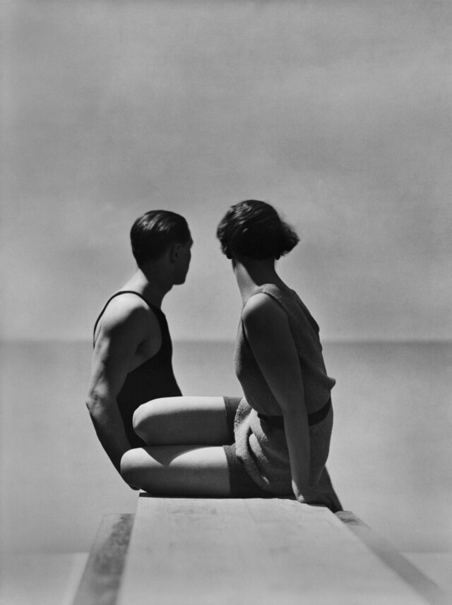 Ныряльщики, 1930 год. Фотограф Георгий Гойнинген-Гюне