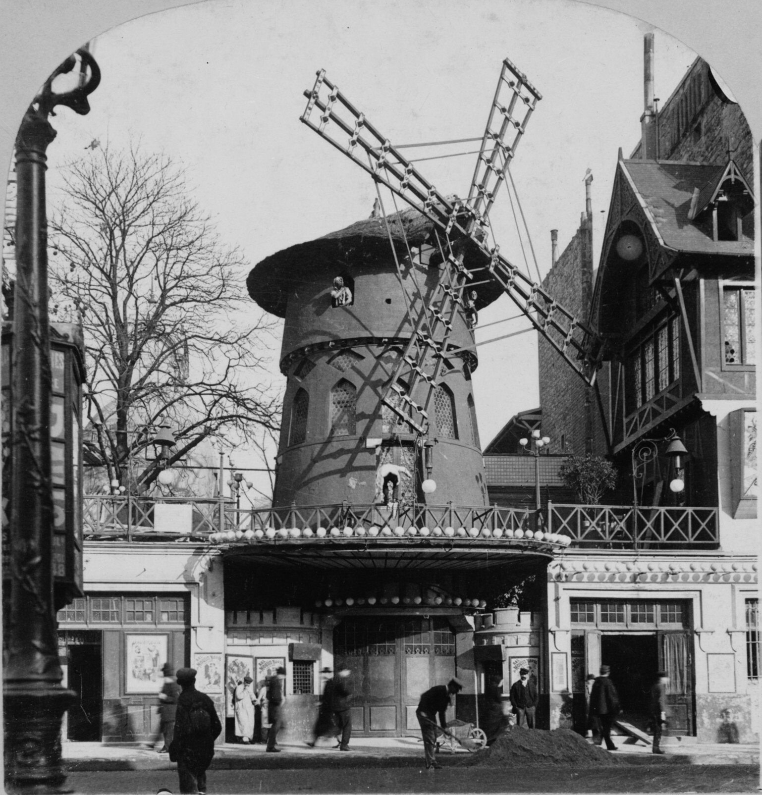 Мулен Руж, Париж, 1900. Фотограф Карлтон Харлоу Грейвс