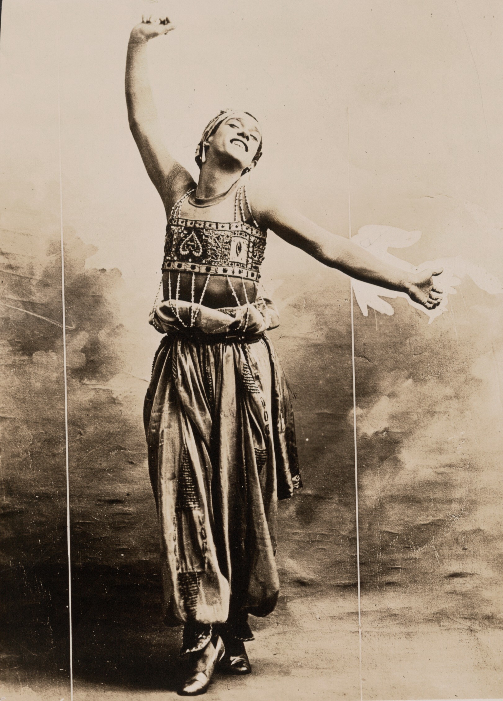 Вацлав Нижинский в Шехеразаде, 1910. Из коллекции Русские балеты Сержа Дягилева