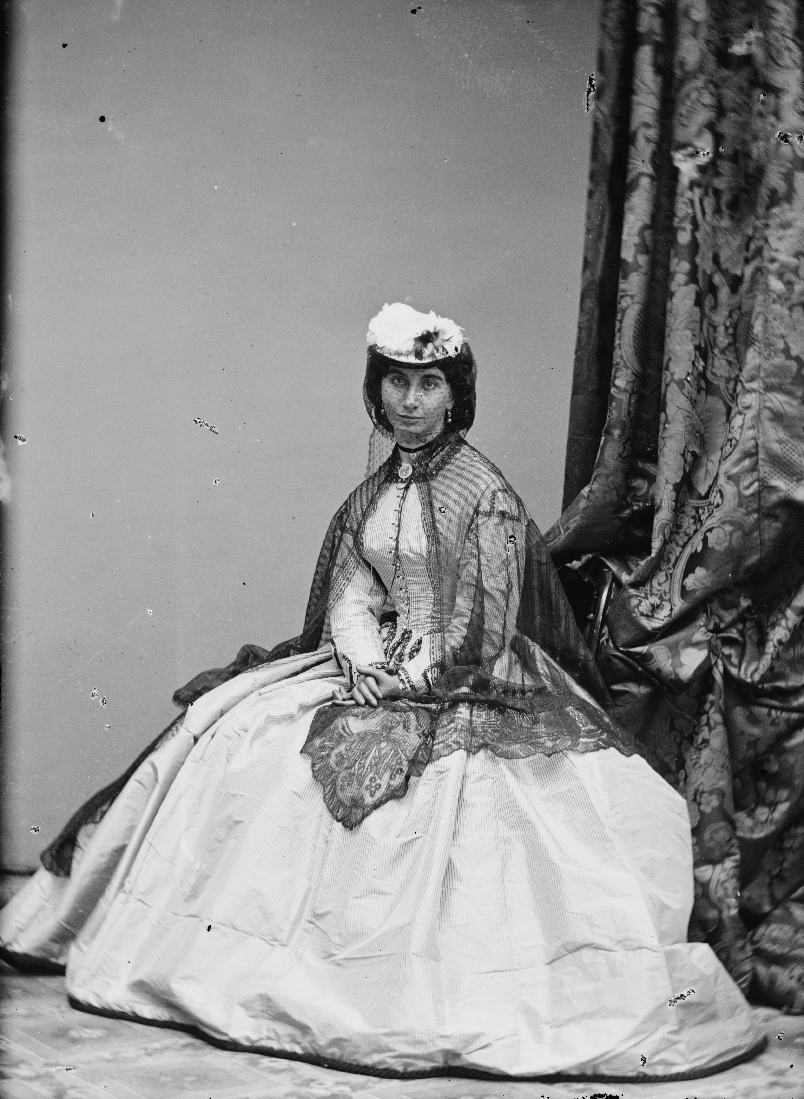 Мисс Чэпмен, 1855 – 1865. Коллекция Брэди-Хэнди