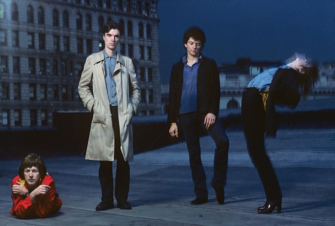 Talking Heads в отеле Чесли, Нью-Йорк, 1979 год. Фотограф Норман Сифф