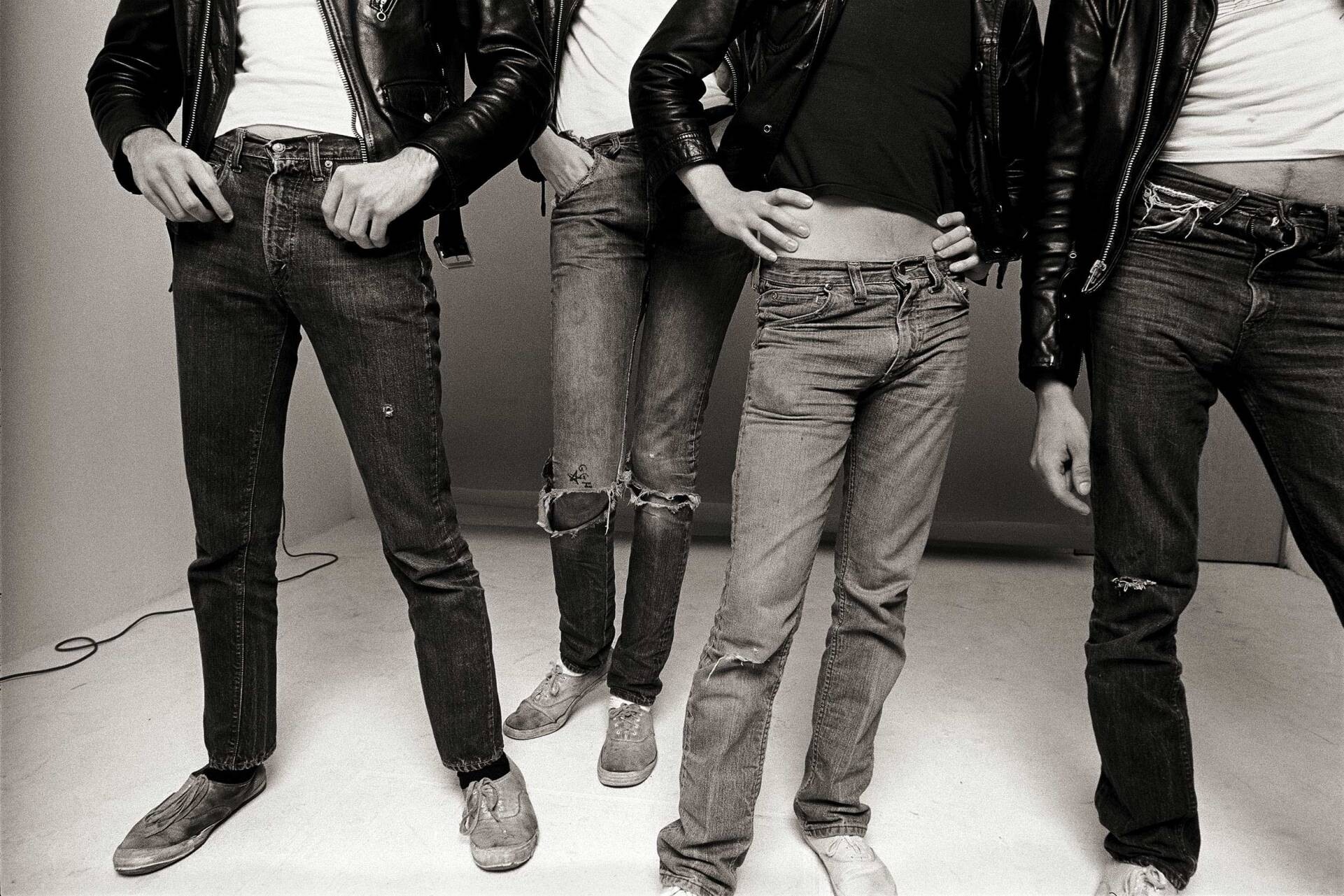 Ramones, 1977 год. Фотограф Норман Сифф