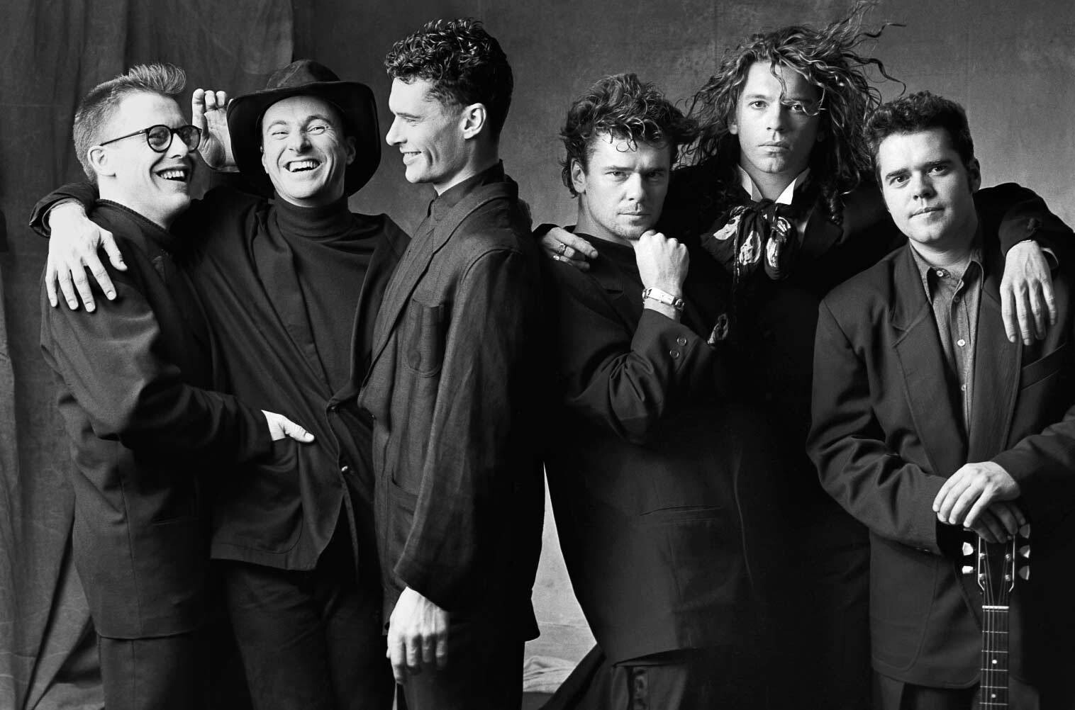 INXS, 1988 год. Фотограф Норман Сифф