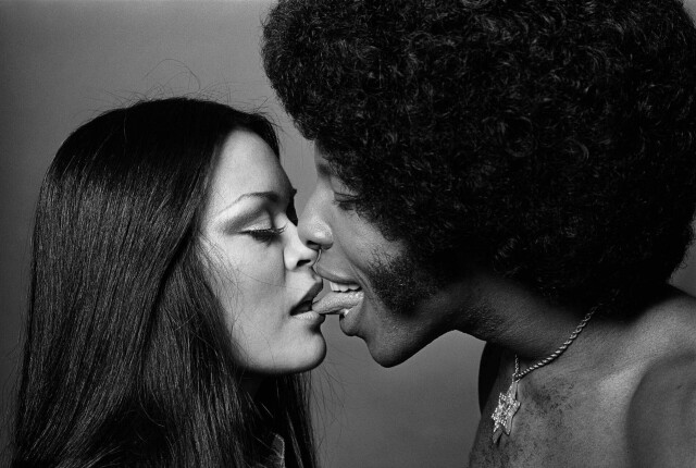 Кэти Силва и Слай Стоун, 1974 год. Фотограф Норман Сифф