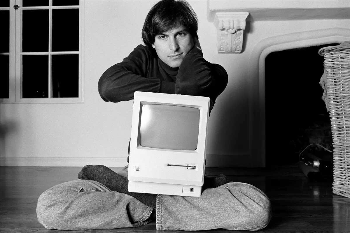 Стив Джобс, 1984 год. Фотограф Норман Сифф