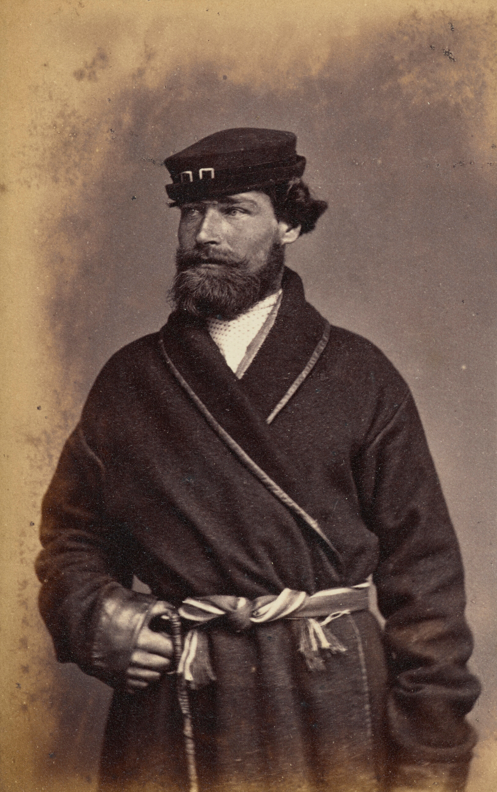 Мужской портрет. Россия, 1860–1870. Фотограф Вильям Каррик