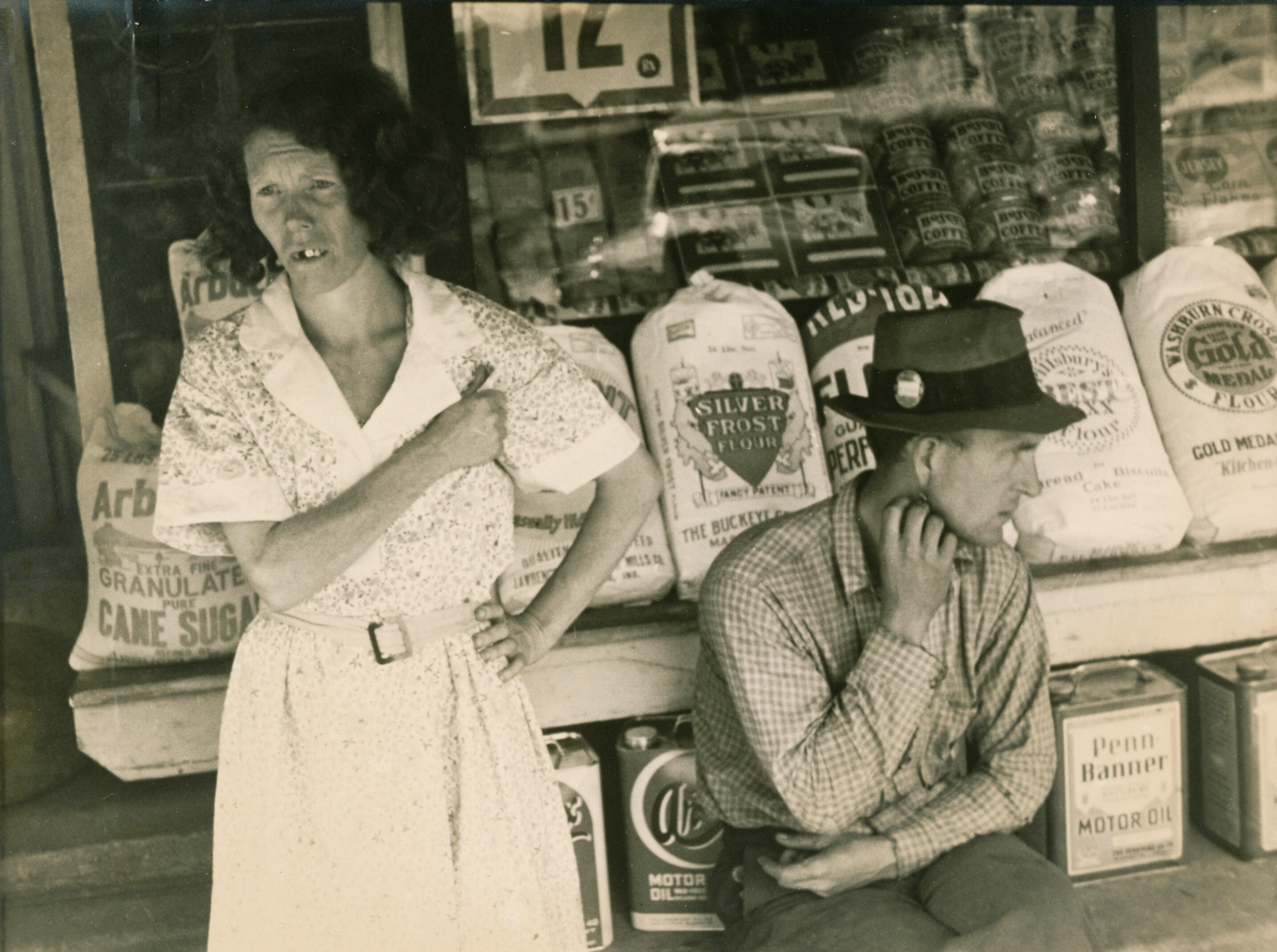 В Кингвуде, Западная Виргиния, 1935. Фотограф Уокер Эванс