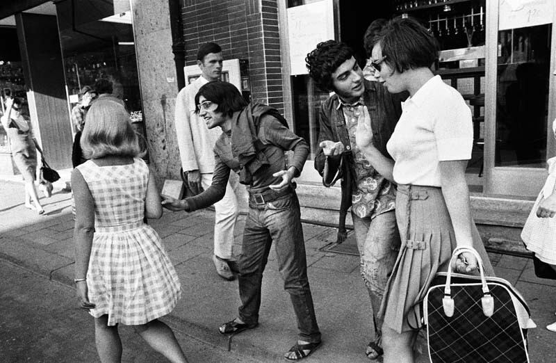 Швабинг, 1968. Фотограф Димитри Сулас