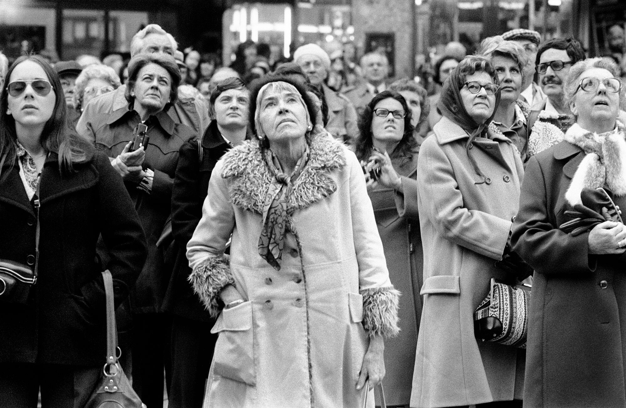 Мариенплац, Мюнхен, 1973. Фотограф Димитри Сулас