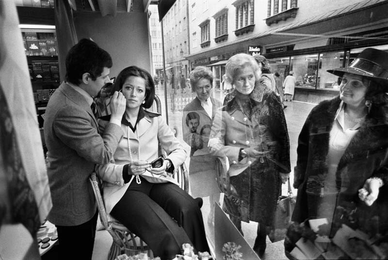 Театинерштрассе, Мюнхен, 1973. Фотограф Димитри Сулас
