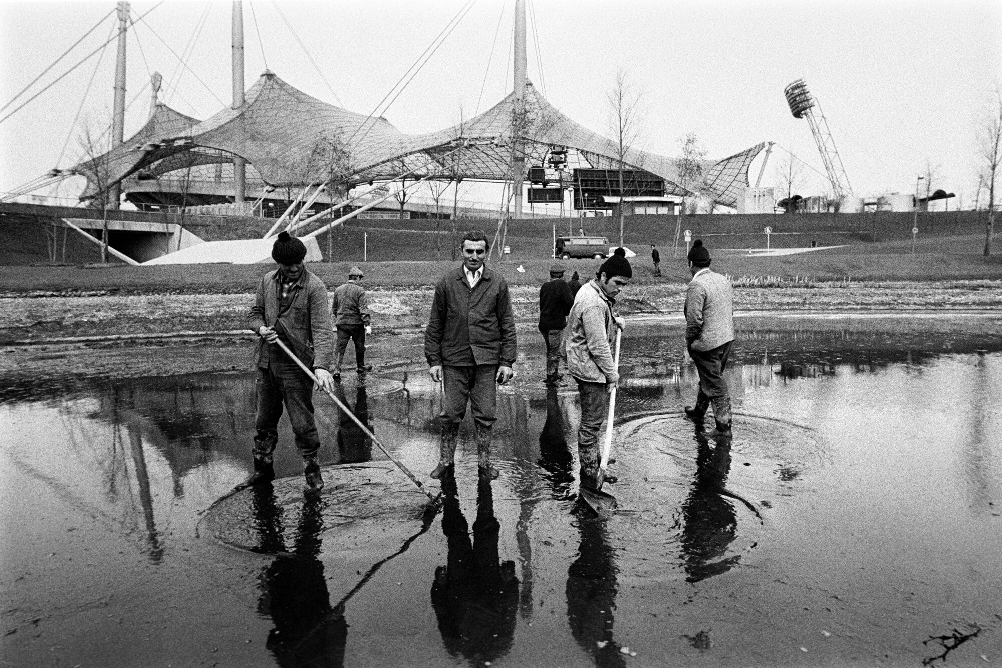 Трудовые мигранты, Мюнхен, 1973. Фотограф Димитри Сулас