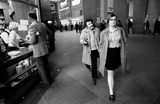 Главный вокзал, 1969. Фотограф Димитри Сулас