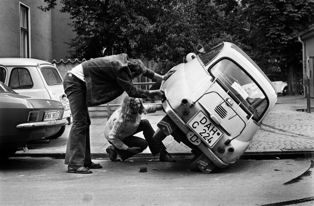 На Георгенштрассе, Мюнхен, 1968. Фотограф Димитри Сулас