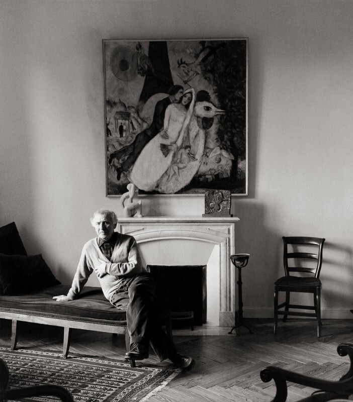 Марк Шагал, 1957. Фотограф Франц Хубманн