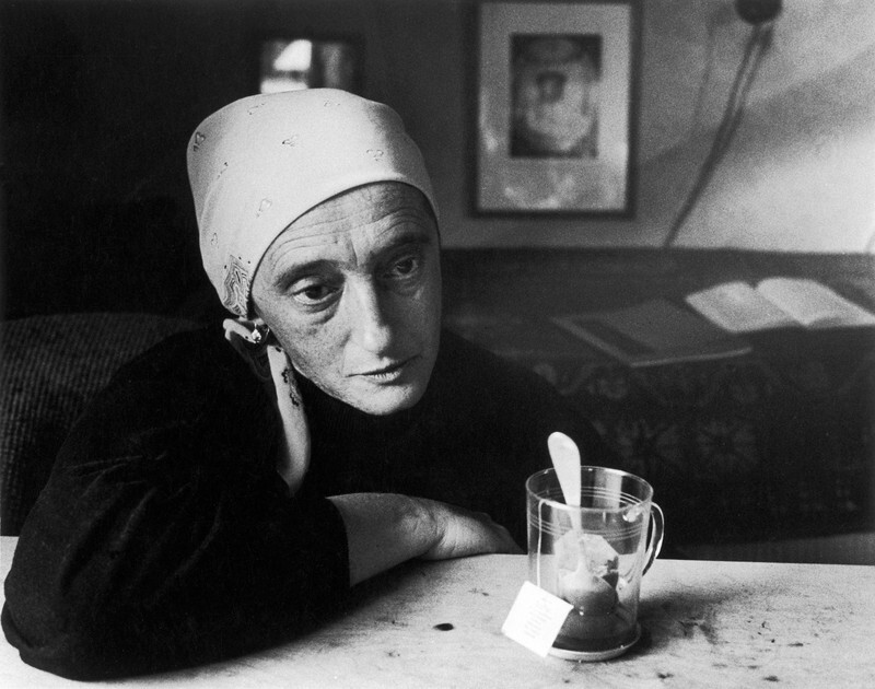 Поэтесса Кристина Лавант, 1959. Фотограф Франц Хубманн