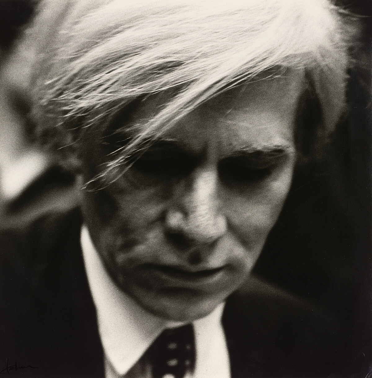 Энди Уорхол, 1981. Фотограф Франц Хубманн