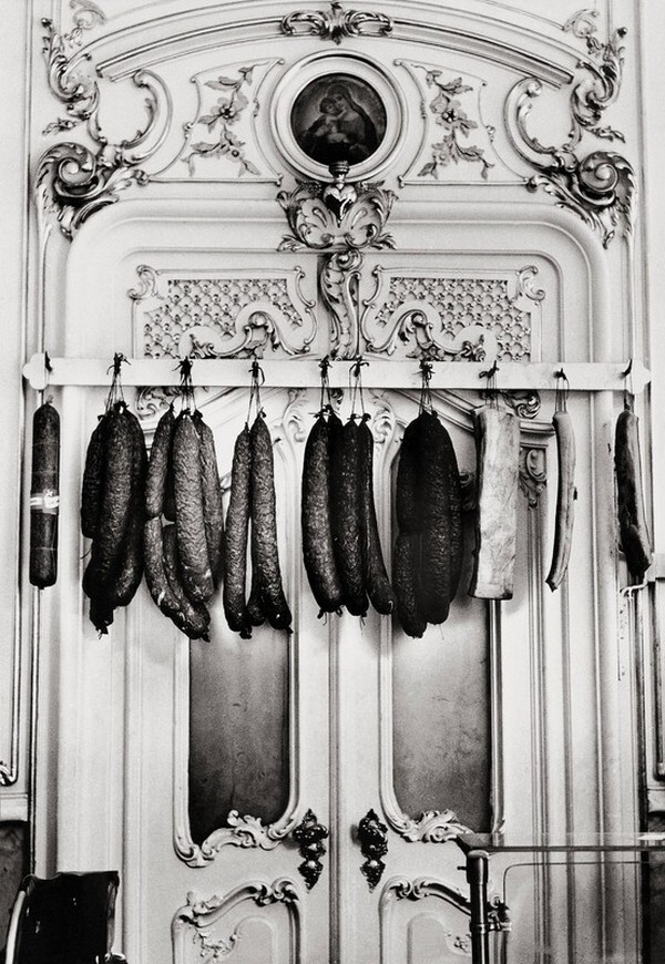У венского мясника, 1962. Фотограф Франц Хубманн