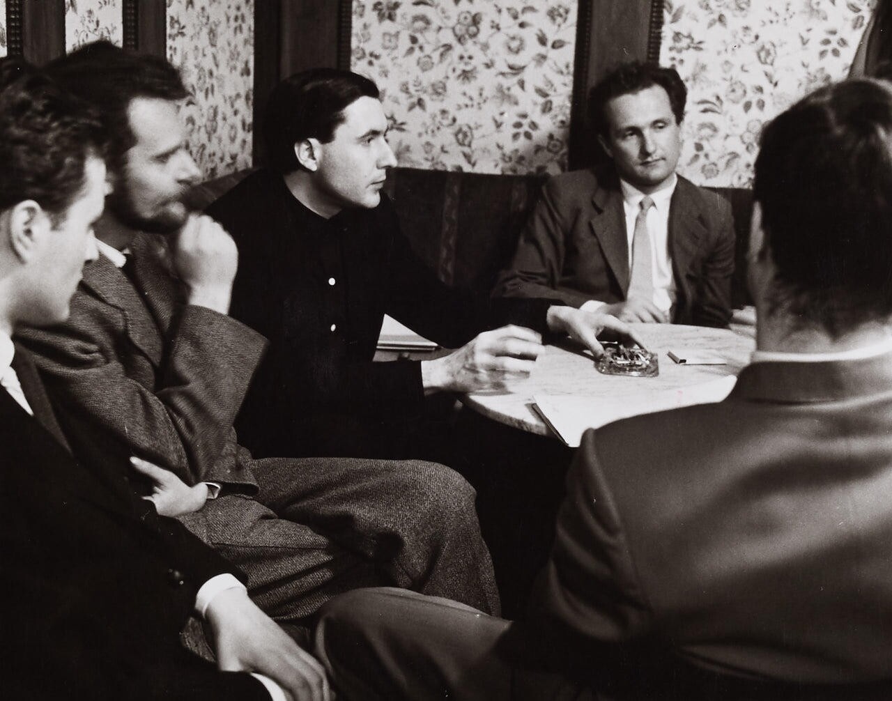 Венская группа, 1957. Фотограф Франц Хубманн