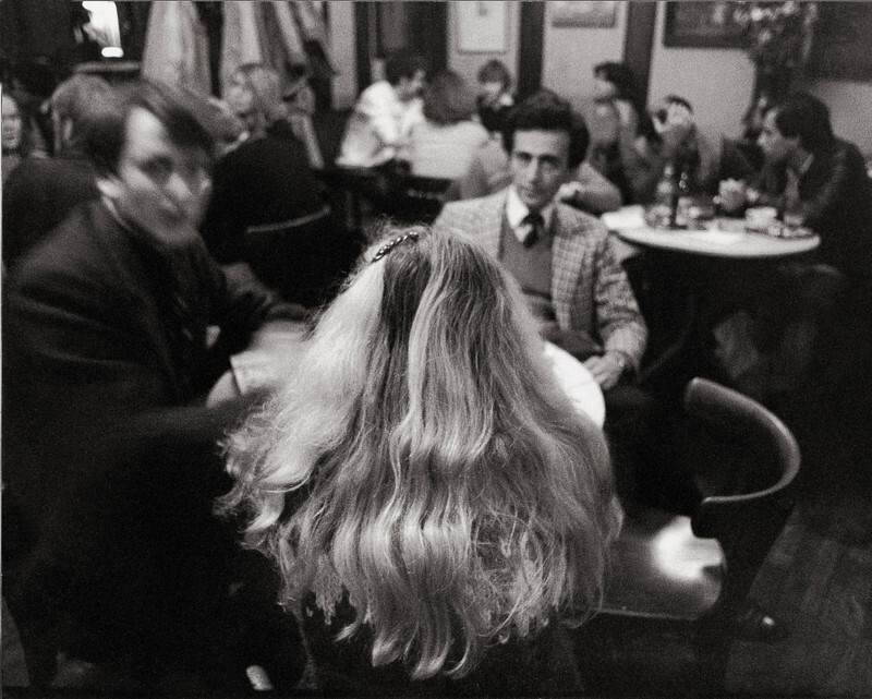 Посетители кафе Гавелка, 1956. Фотограф Франц Хубманн