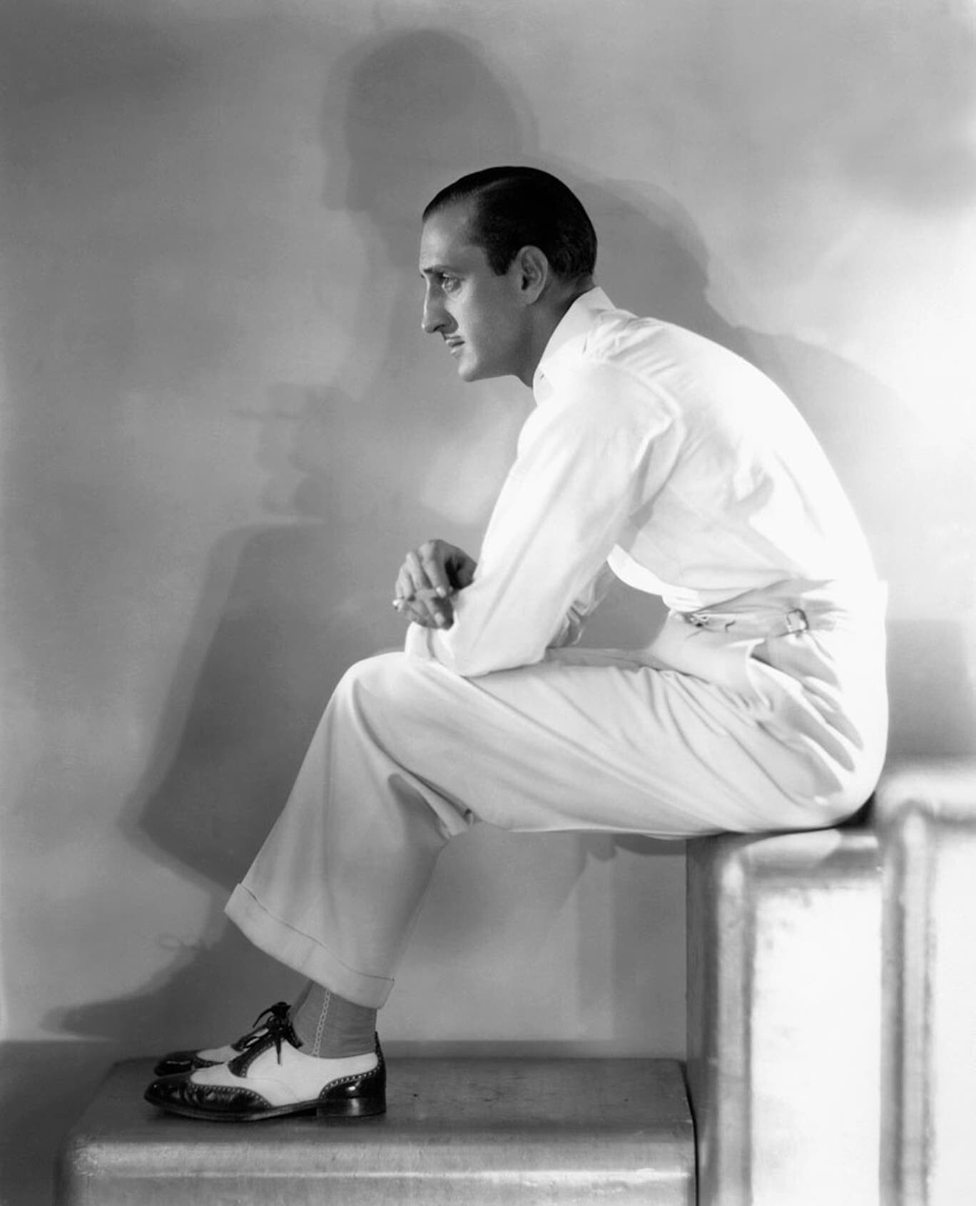 Бэзил Рэтбоун, 1937. Фотограф Джордж Харрелл