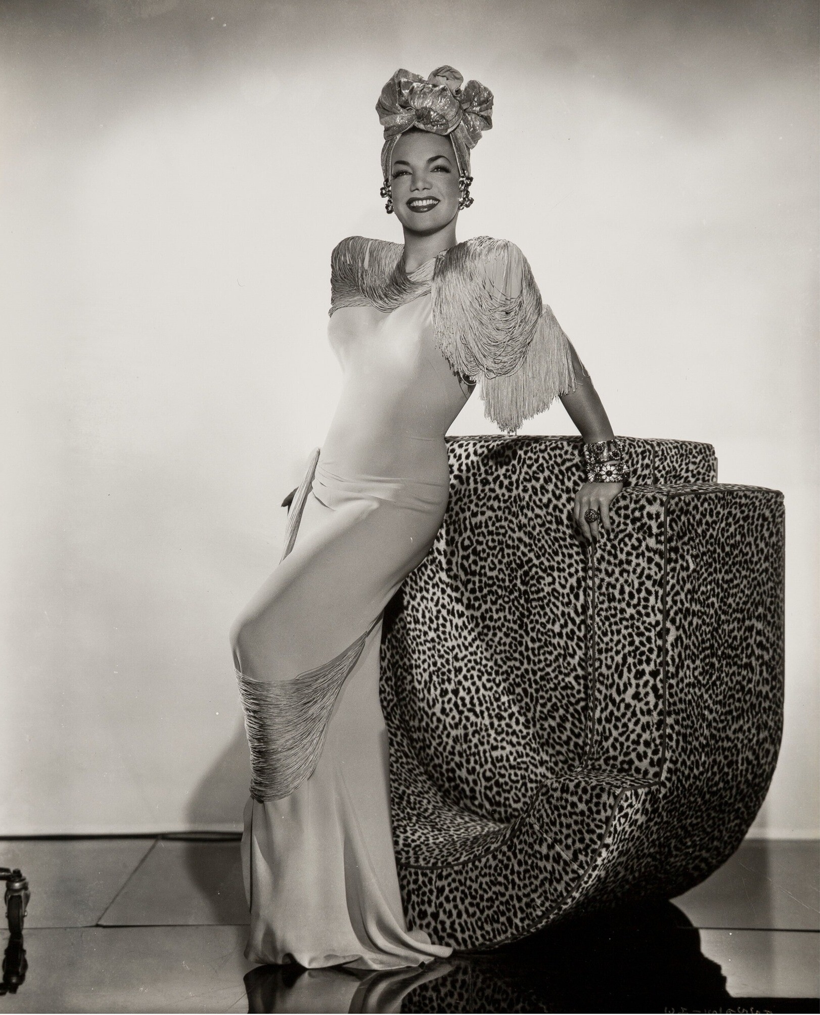 Кармен Миранда, 1943. Фотограф Джордж Харрелл