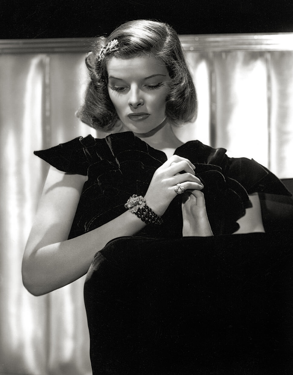 Кэтрин Хепбёрн, 1938. Фотограф Джордж Харрелл