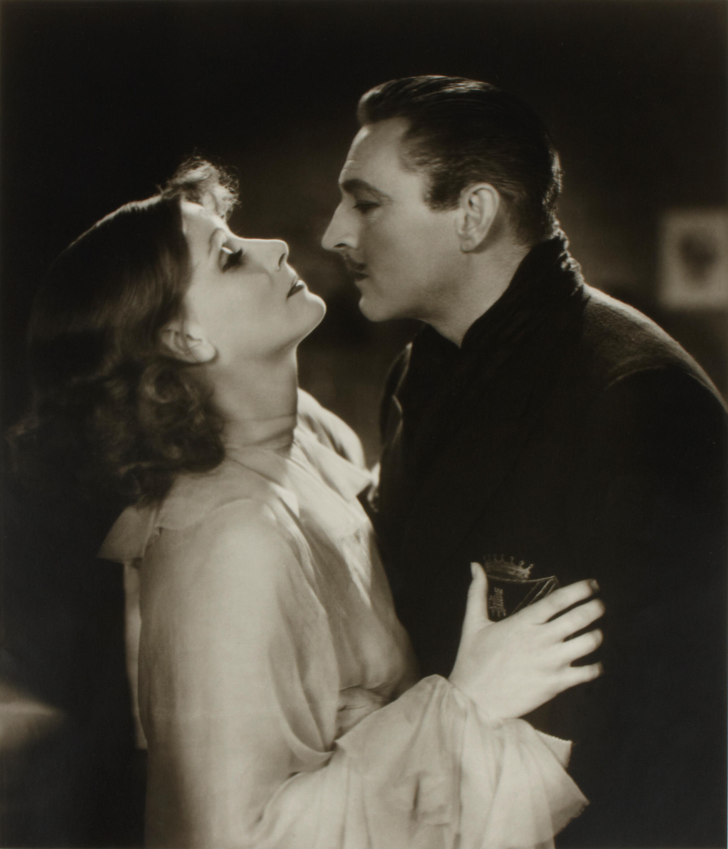 Грета Гарбо и Джон Бэрримор (Берримор), 1933. Фотограф Джордж Харрелл
