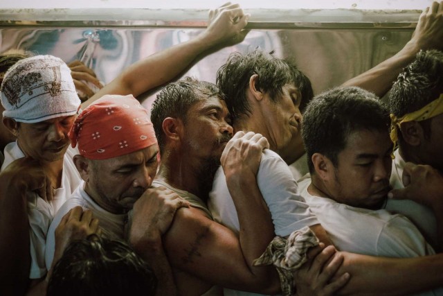 Category "Photojournalist".  Holy Week procession in Lukban, Philippines.  Written by Marlon E. Villaverde
