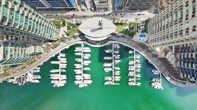 Дубай Марина, район в Дубае, Объединённые Арабские Эмираты. Фотограф GlobalVision 360°
