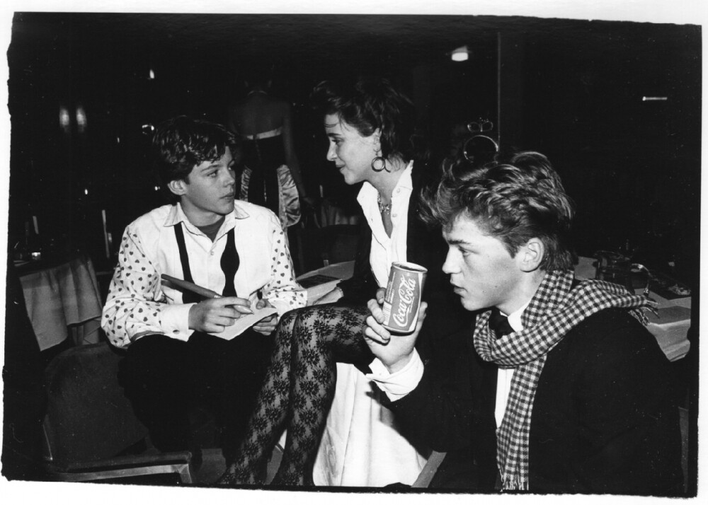 Арчи Орр-Юинг и Полли Астор, 1986. Фотограф Дафидд Джонс
