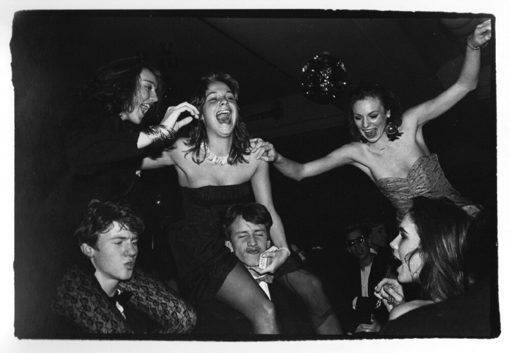 Тамара Годди и Александр Кэстерин, Корделия Харт и Пэдди Тернер, Кэти Кэстерин и Шарлотта Холт, 1983. Фотограф Дафидд Джонс